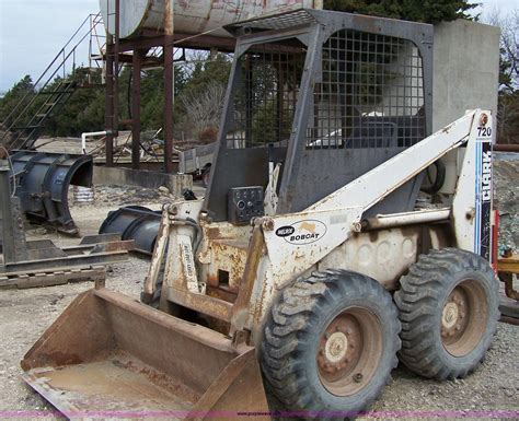 clark skid steer for sale|clark bobcat 720 for sale.